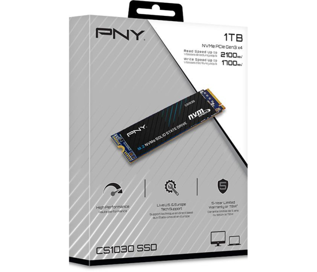 PNY CS1030 1TB M.2 M280CS1030-1TB-RB - 1100720 - zdjęcie 3